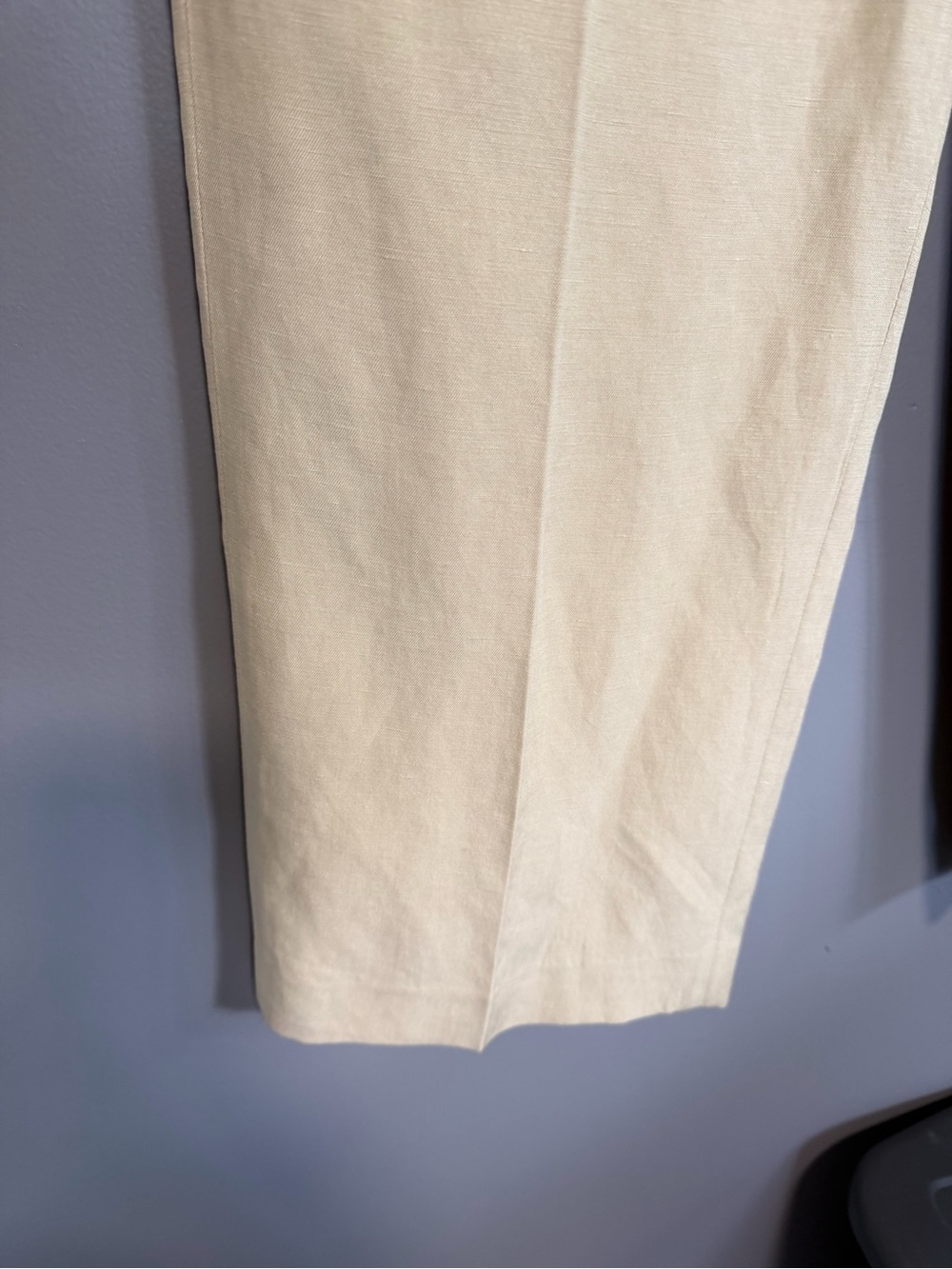 Nili Lotan Dayton Linen Silk Blend Wide Leg Trouser Pants - Picture 16 of 16